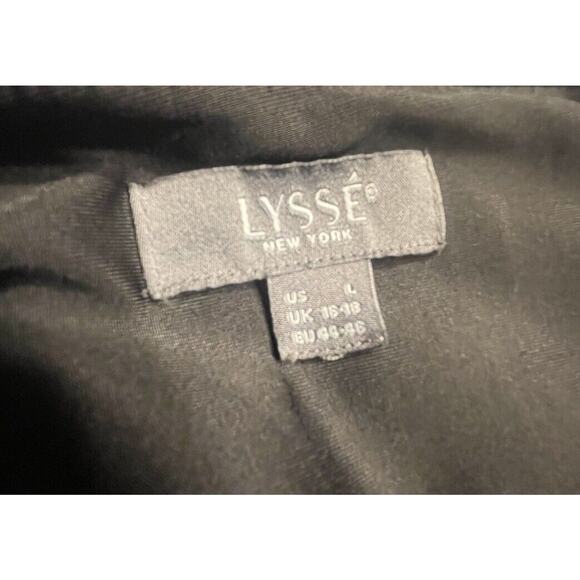 Lysse Large Denim Striped Capri Pull on Tummy Control Comfort Fit Stretchy RV$98 - Picture 5 of 5